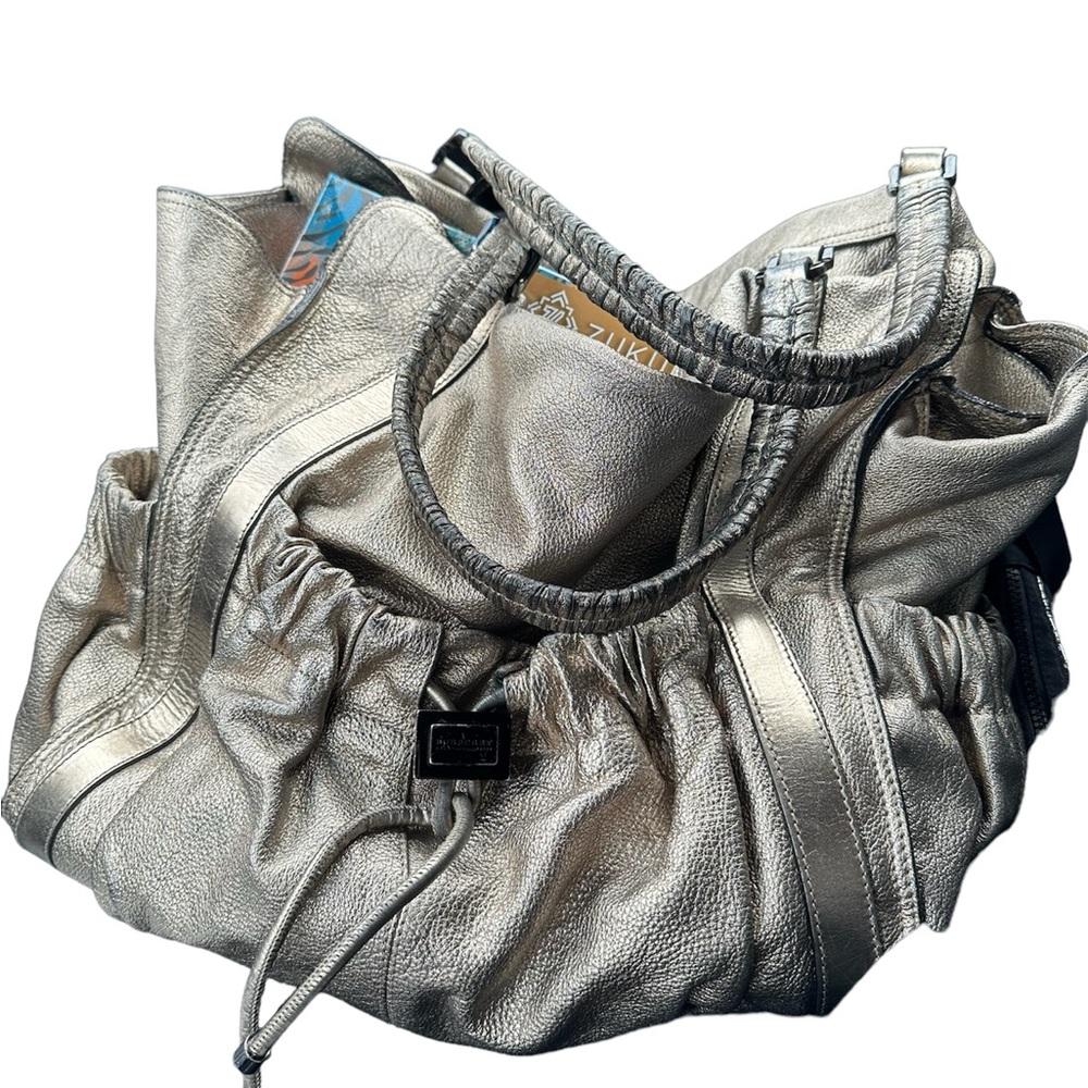 Burberry authentic leather bag.